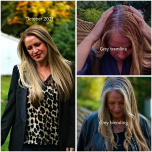 How I Am Grey Blending My Hair With Toners